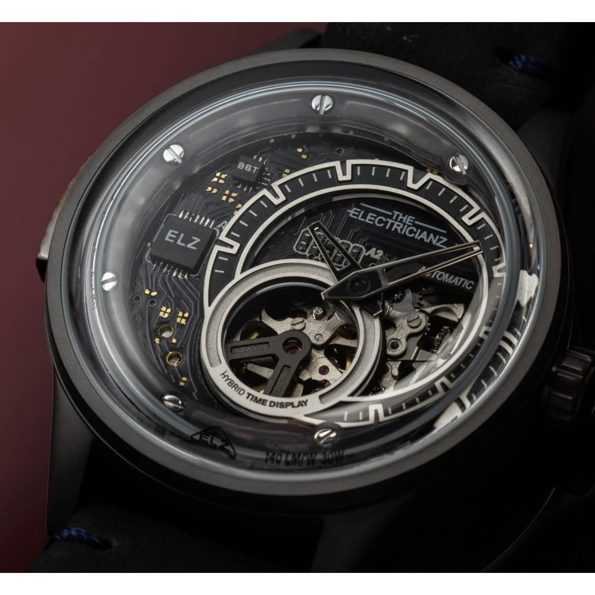 The ELECTRICIANZ Hybrid Automatic E-Gun - Red Army Watches 
