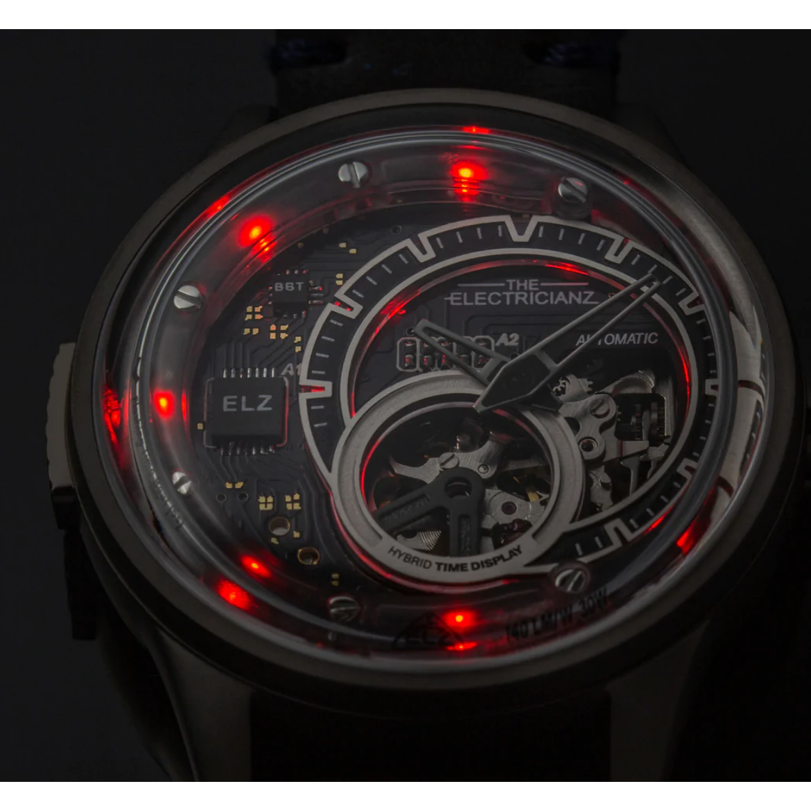 The ELECTRICIANZ Hybrid Automatic E-Gun - Red Army Watches 