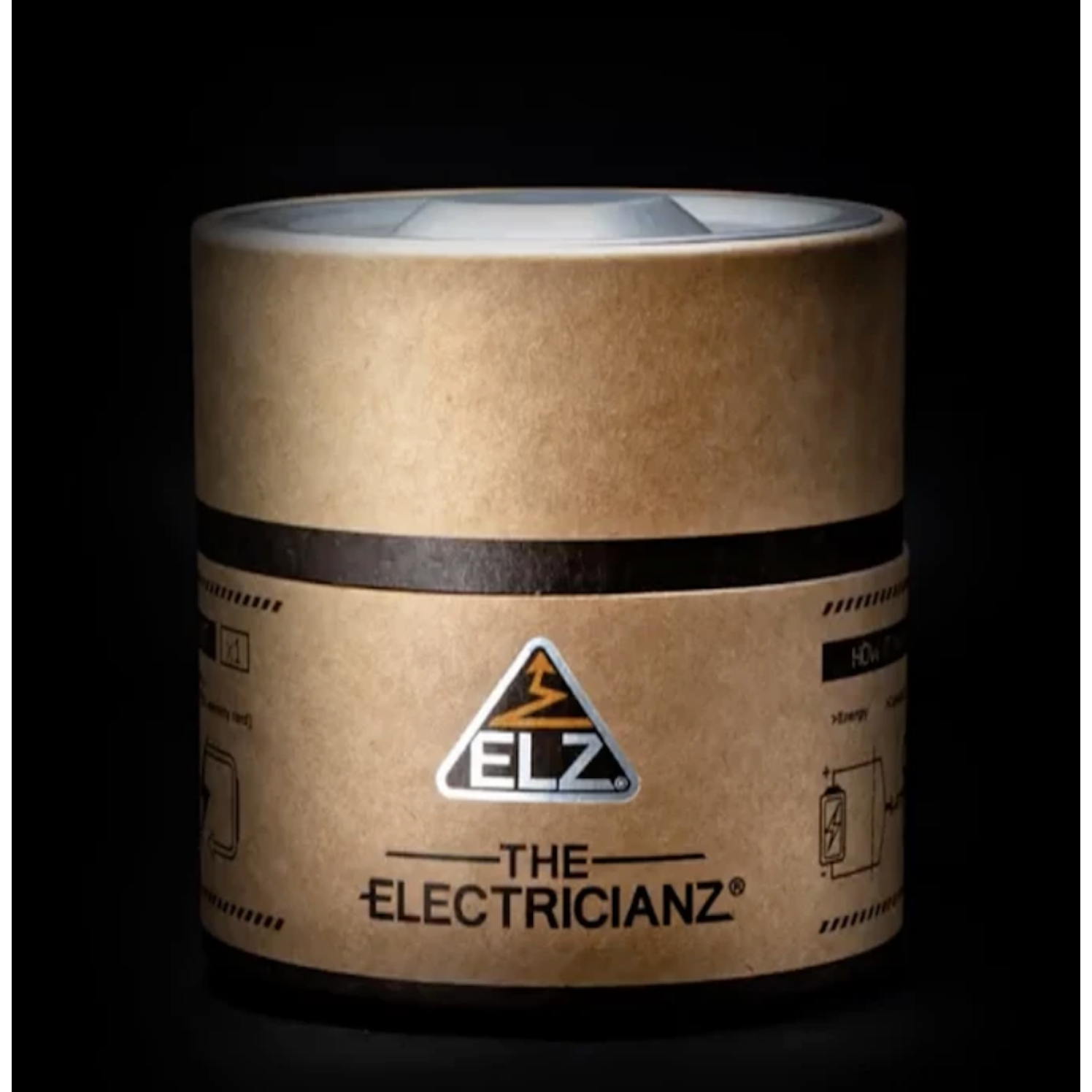 The ELECTRICIANZ Ammeter 45mm Yellow Black - Red Army Watches 