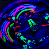 The ELECTRICIANZ Neon Z Black Limited Edition - Red Army Watches 