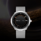 CIGA Design U-Series Black Hole Titanium Mechanical Watch (Orange) - Red Army Watches 
