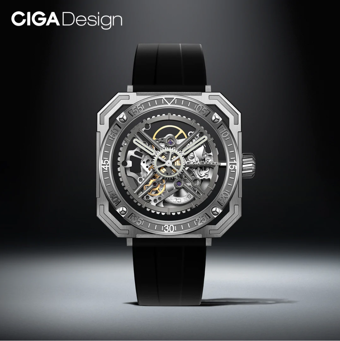 CIGA Design M-Series Magician Titanium Automatic - Red Army Watches 