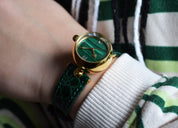 ALEXANDER SHOROKHOFF Shar Green malachite - Red Army Watches 