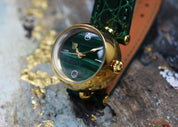 ALEXANDER SHOROKHOFF Shar Green malachite - Red Army Watches 