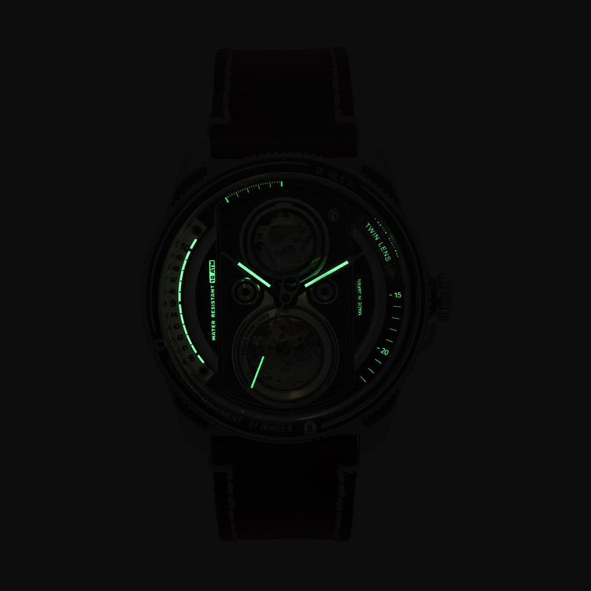 TACS Automatic Twin Lens TS2002B - Red Army Watches