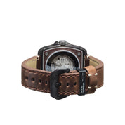 TACS Automatic Vintage Lens II - Telephoto Leather - Red Army Watches Malaysia