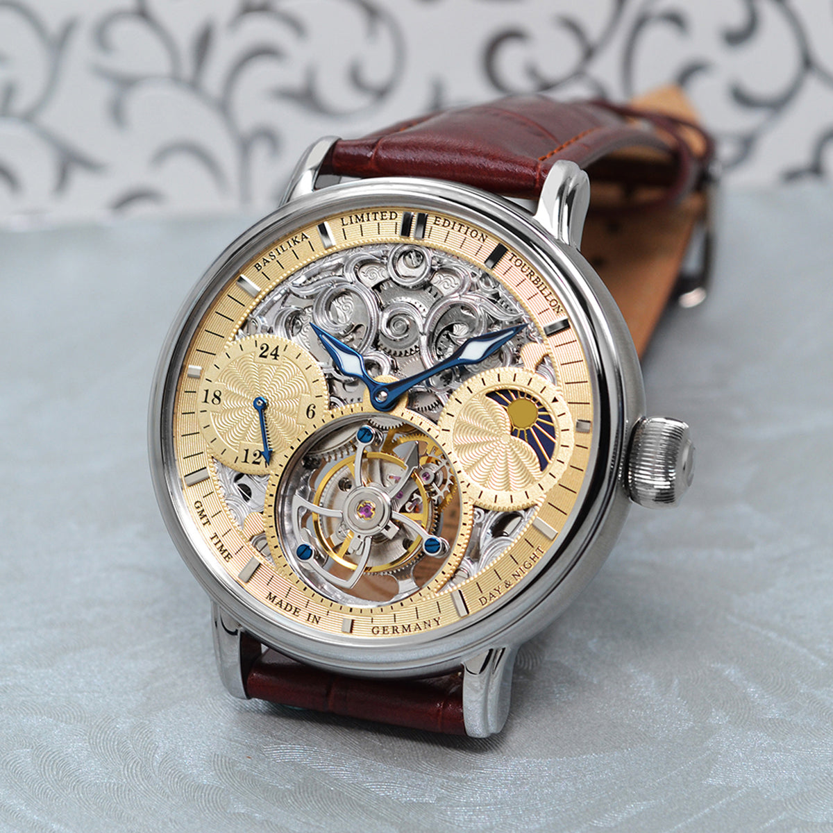 POLJOT INTERNATIONAL Tourbillon Skeleton 3360.T05 - Red Army Watches 