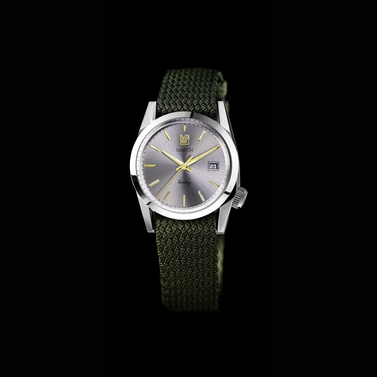 MARCH LA.B Seventy 4 – Gun Dial SS - Red Army Watches 