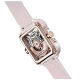 CIGA Design X-Series Ceramic Mechanical Skeleton Wristwatch Pink - Red Army Watches 