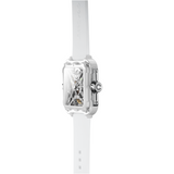 CIGA Design X-Series Ceramic Mechanical Skeleton Wristwatch White - Red Army Watches 