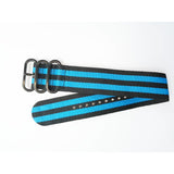 Black & Blue Classic Nato Strap - Red Army Watches Malaysia