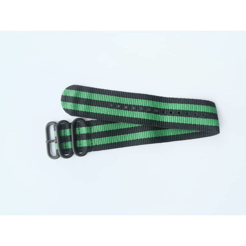 Black & Green Classic Nato Strap - Red Army Watches Malaysia