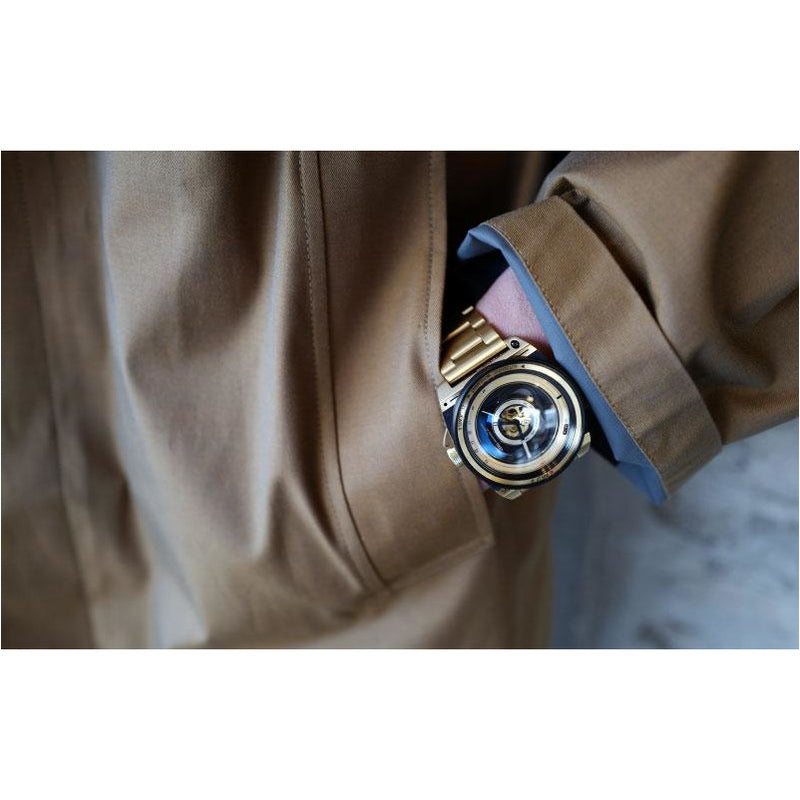TACS Automatic Vintage Lens II Metal - Golden Hour - Red Army Watches 