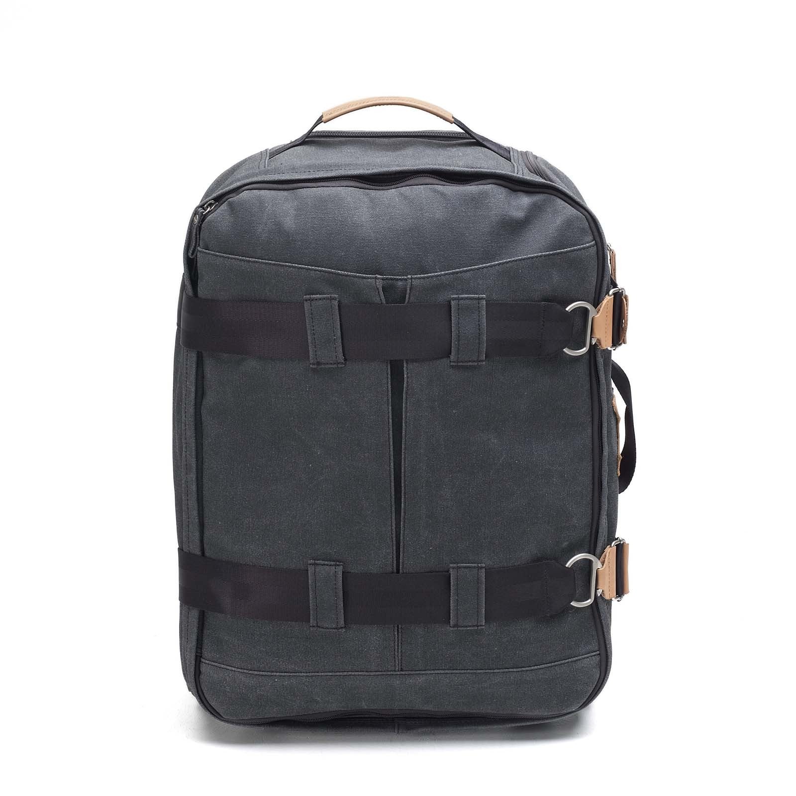 QWSTION 3-day Travel Bag Washed Black - Red Army Watches Malaysia