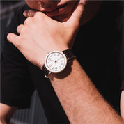 TACS Clock (Beige) - Red Army Watches Malaysia