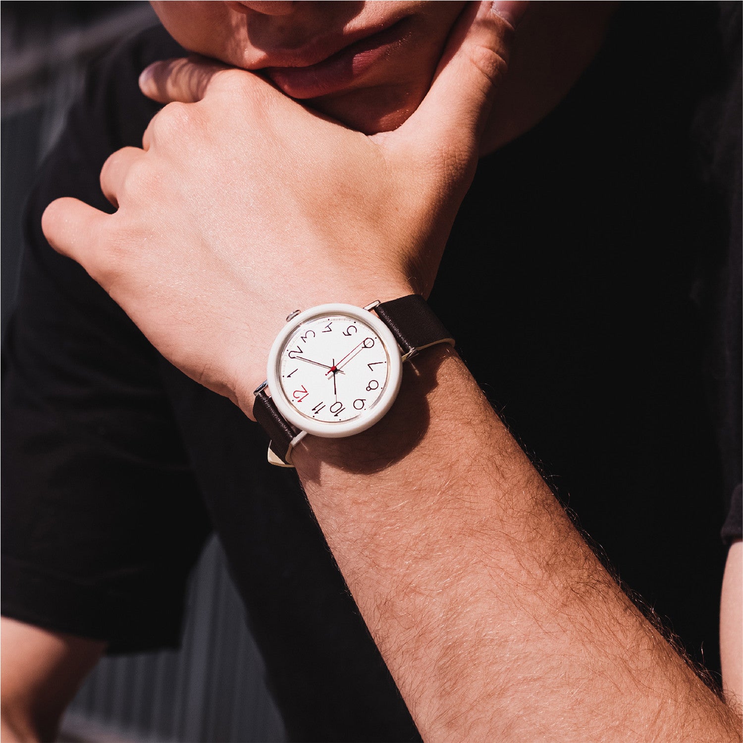 TACS Clock (Beige) - Red Army Watches Malaysia
