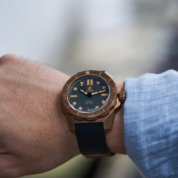 BOLDR Odyssey Bronze Slate Grey - Red Army Watches 