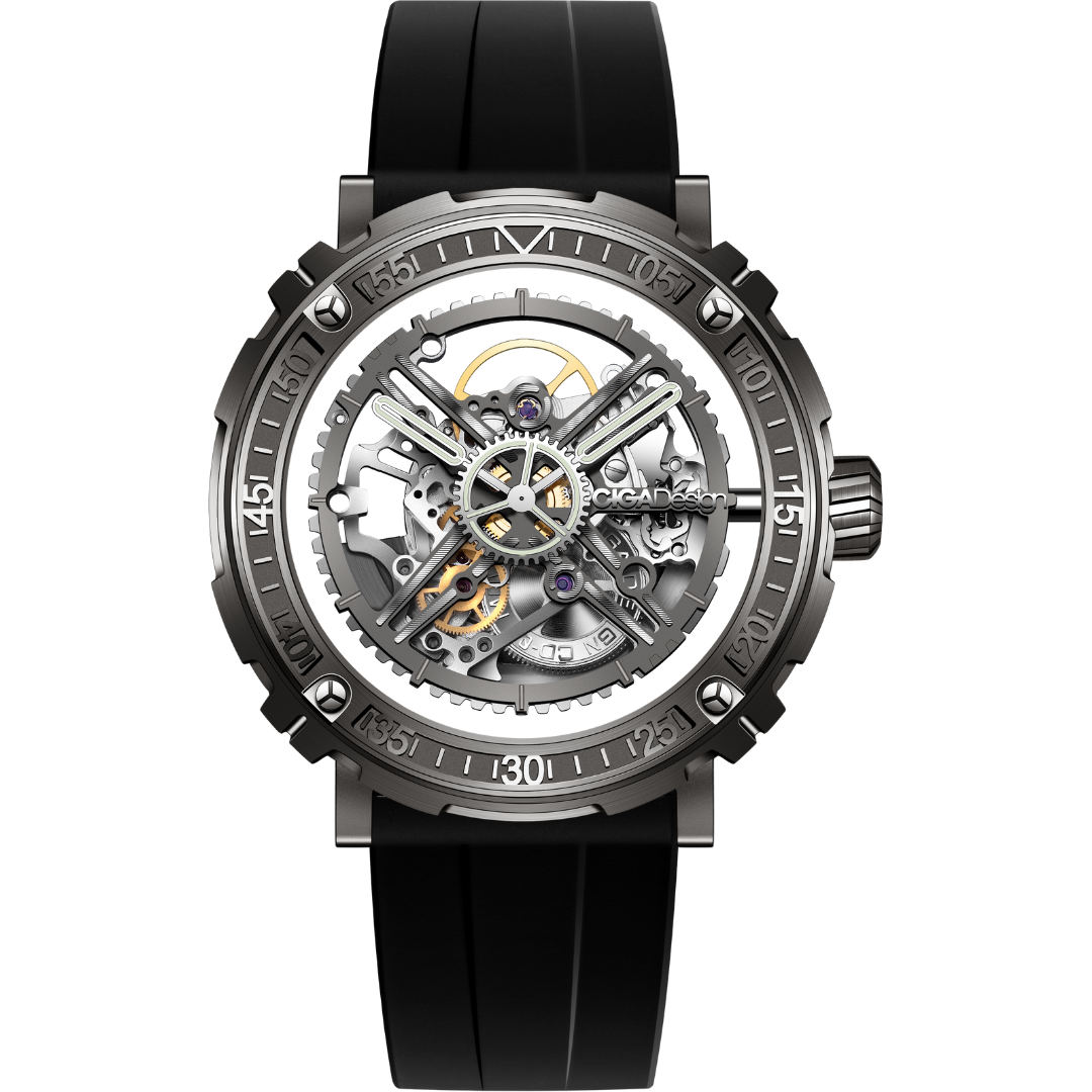 CIGA Design M-Series Magician Titanium Automatic - Red Army Watches 