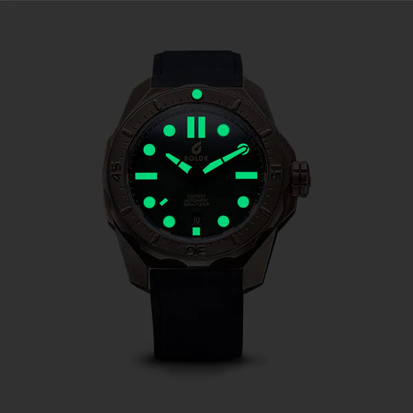 BOLDR Odyssey Bronze Pine Green - Red Army Watches 