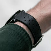 BALTIC TROPIC STRAP BLACK - Red Army Watches 