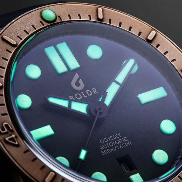 BOLDR Odyssey Bronze Pine Green - Red Army Watches 