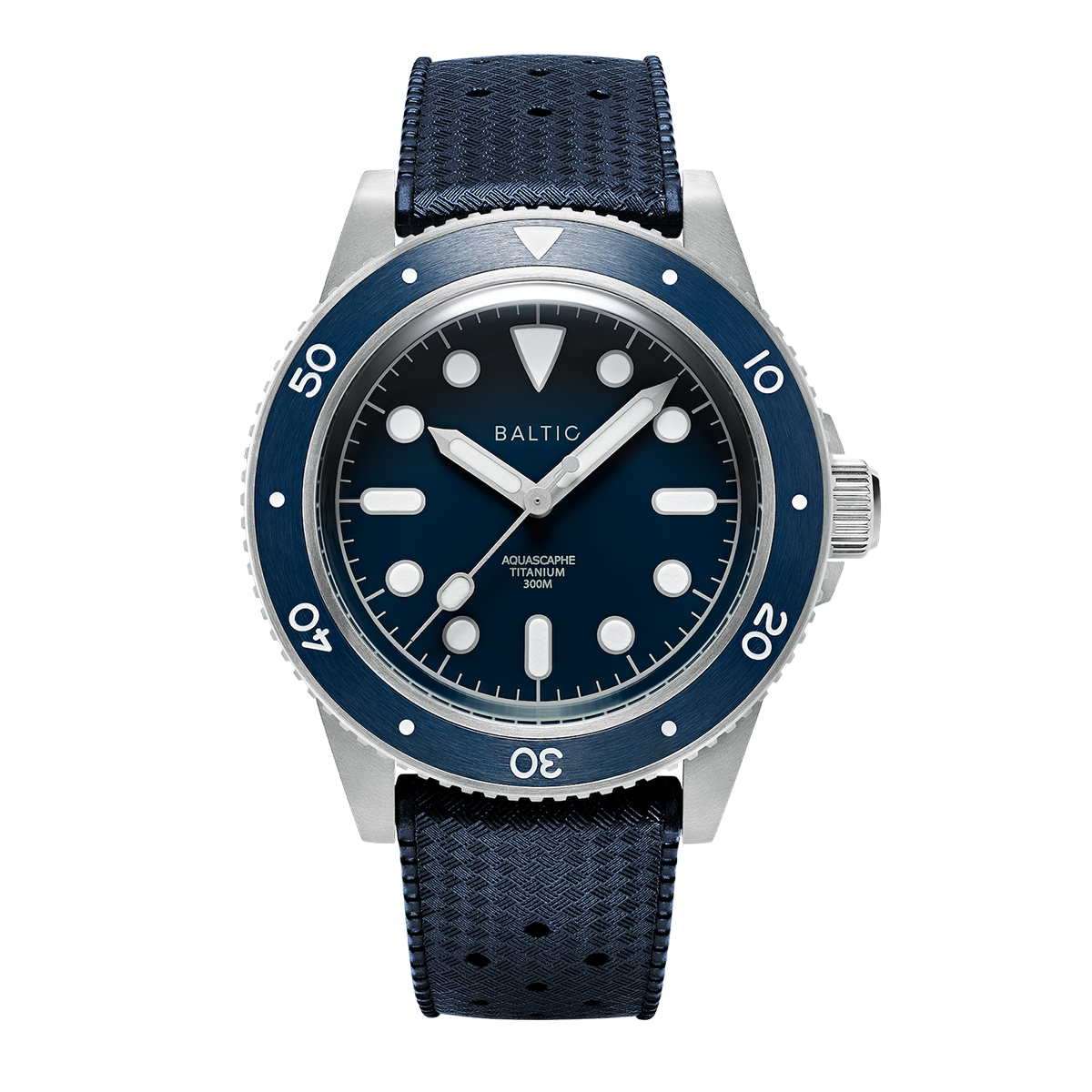 BALTIC AQUASCAPHE TITANIUM BLUE - Red Army Watches 