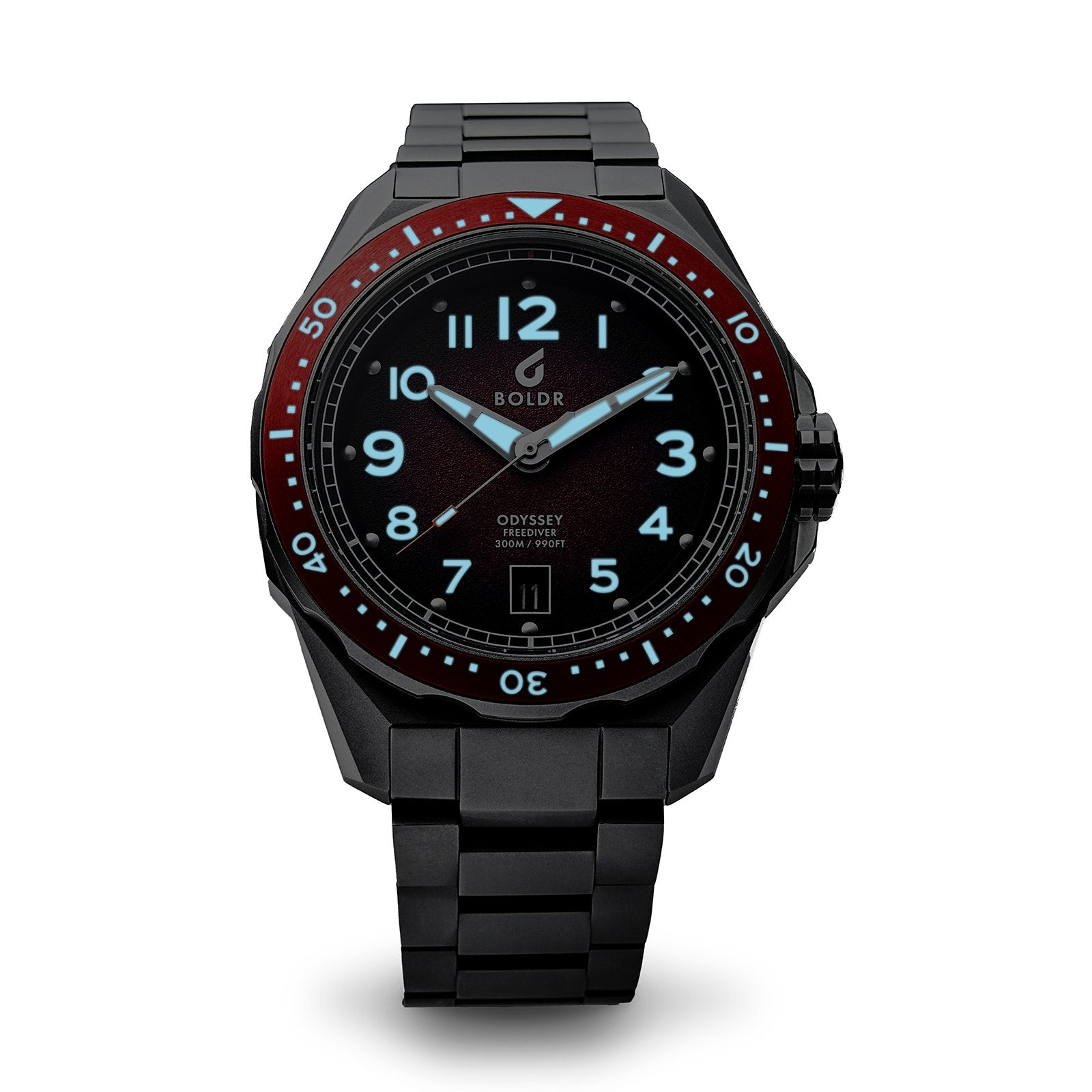 BOLDR Odyssey Freediver 288 - Red Army Watches Malaysia