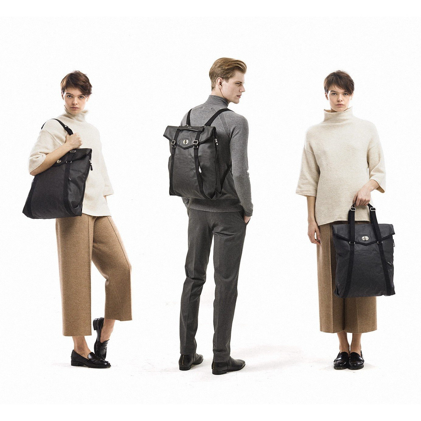 QWSTION Tote Organic Jet Black - Red Army Watches Malaysia