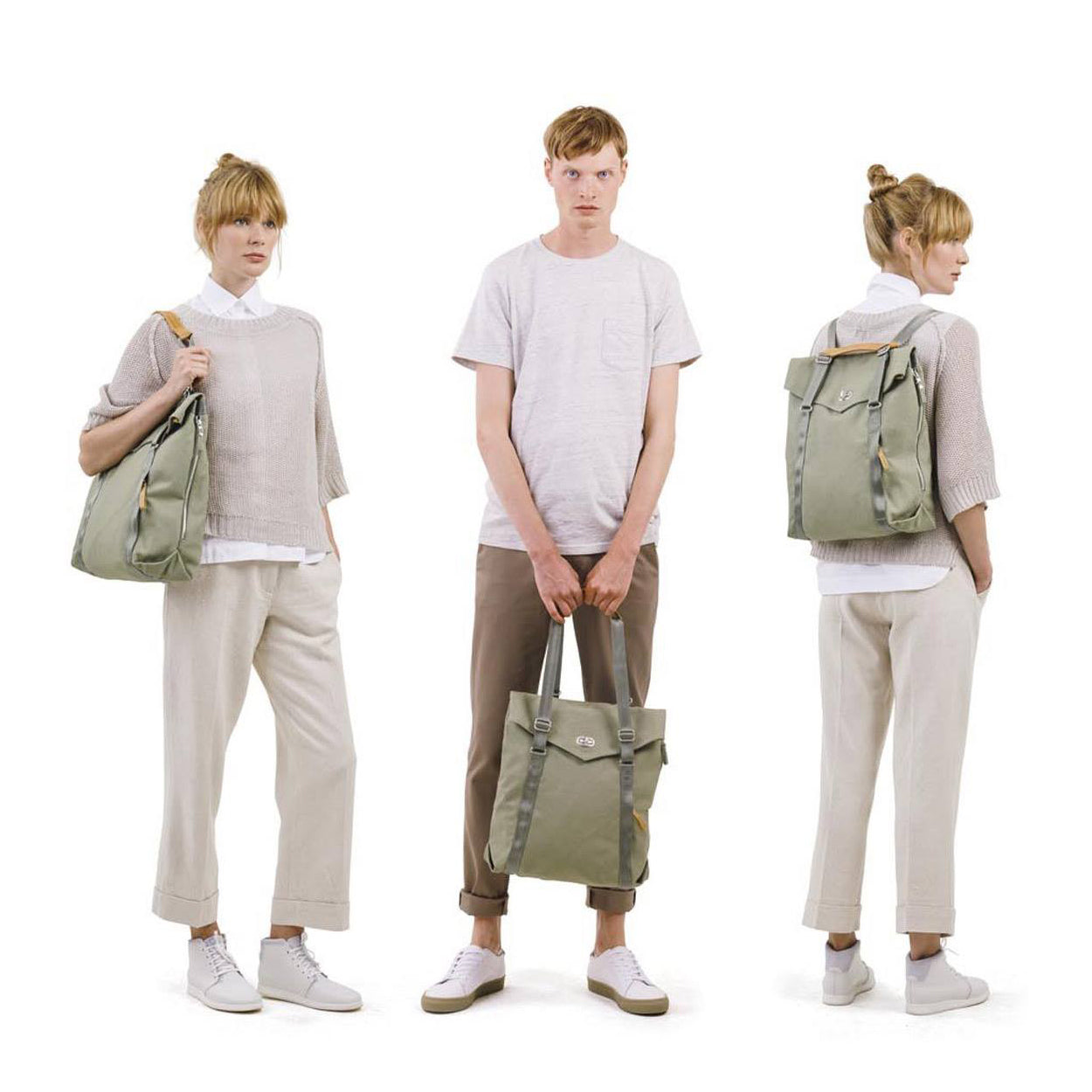 QWSTION Tote Organic Sage - Red Army Watches Malaysia