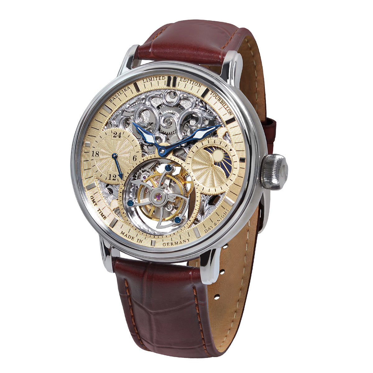 POLJOT INTERNATIONAL Tourbillon Skeleton 3360.T05 - Red Army Watches 